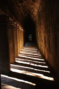 Corridor of building