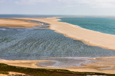 Ocean and desert