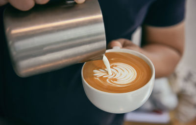 Close-up of coffee cup