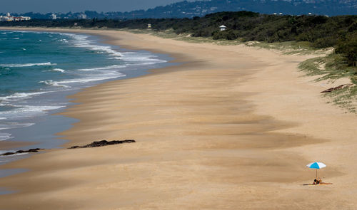 Scenic view of beach