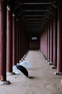 Corridor of building