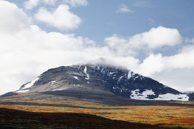 Landscape with mountain