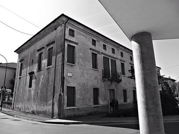 Low angle view of building against sky