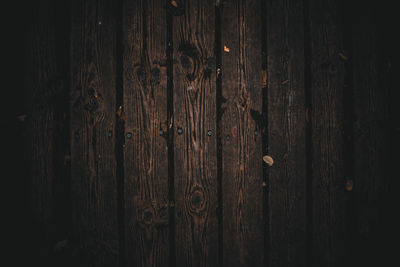 Full frame shot of wooden door