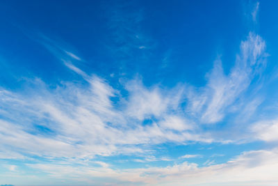 Low angle view of sky