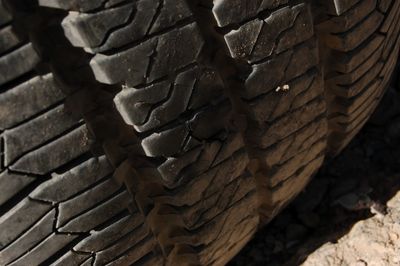 Full frame shot of tire