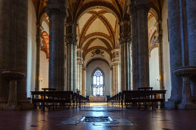 Interior of historic building