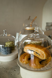 Croissants at the coffee shop