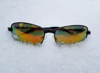 Sunglasses in winter