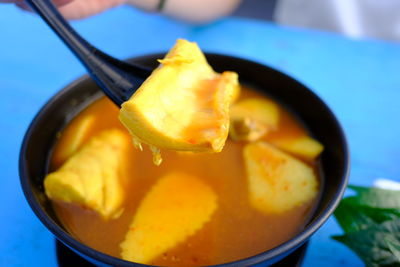 Close-up of fruits in bowl