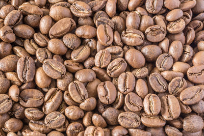 Full frame shot of coffee beans