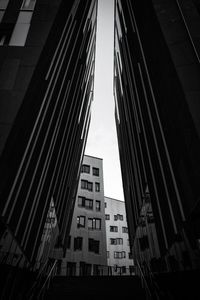 Low angle view of modern building