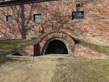 Entrance of old building