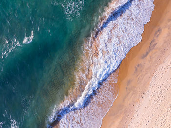 Aerial view of beach