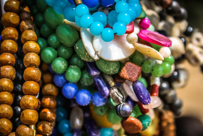 Close-up of multi colored candies