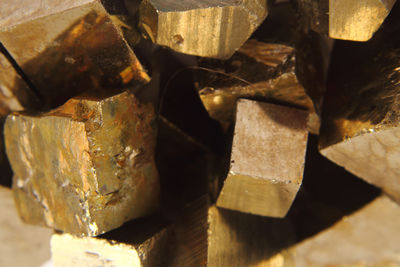 Close-up of food on table