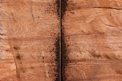 Full frame shot of wooden plank