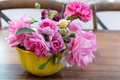 Close-up of pink roses