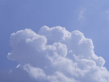 Low angle view of clouds in sky