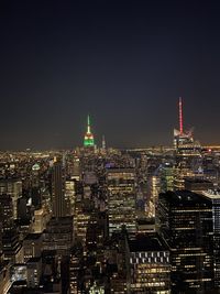 New york view from top of the rock