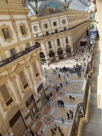 High angle view of buildings in a city