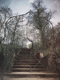 Low angle view of staircase