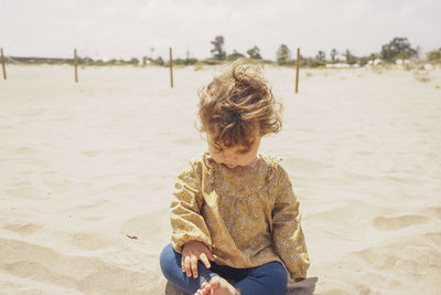 Boy on beach