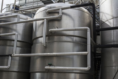Close-up of pipes