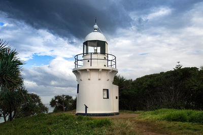 Lighthouse against sky