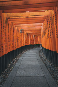 Corridor of temple