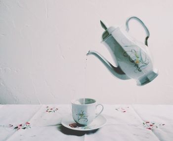 Close-up of drink on table