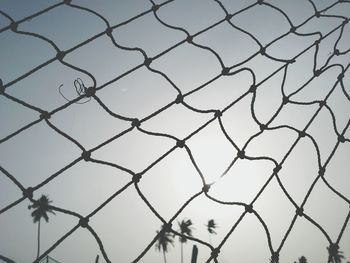 Full frame shot of chainlink fence