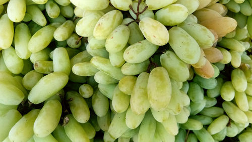 Full frame shot of fruits in market