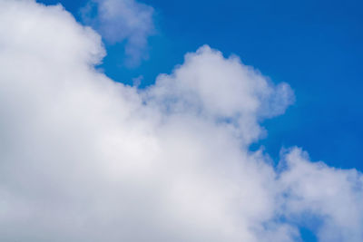 Low angle view of clouds in sky