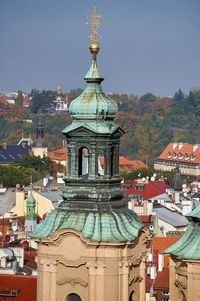 Historic building against sky in city