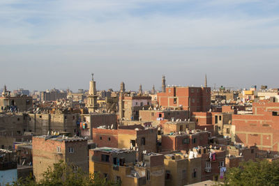 Cityscape against sky