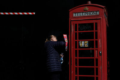 telephone booth