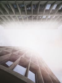 Low angle view of building against sky