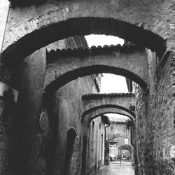 Interior of old tunnel