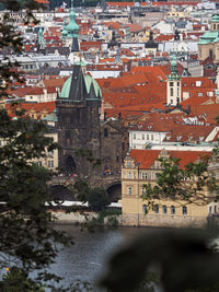 View of buildings in city