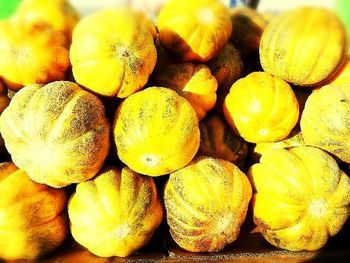 Full frame shot of lemons