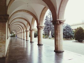 Corridor of building