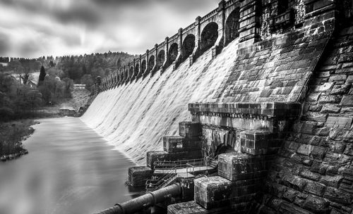 View of dam against sky