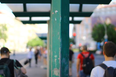 Close-up of blurred background