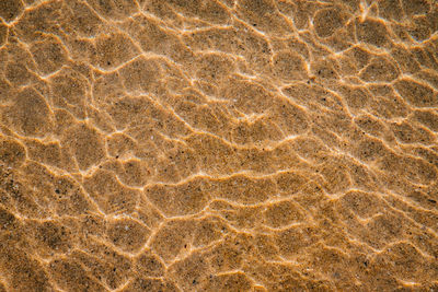 Full frame shot of sand