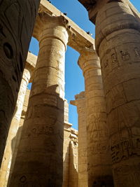 Low angle view of a temple