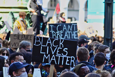 Demonstration blm