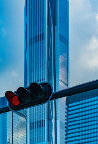 Low angle view of buildings against sky