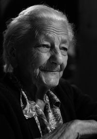 Portrait of a smiling young woman