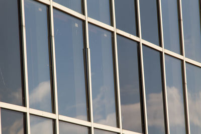 Full frame shot of metal grate against sky